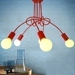 Designer Touch Decorative Modern Contemporary Painting Metal Chandelier
