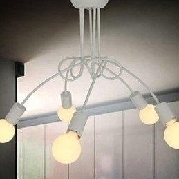 Designer Touch Decorative Modern Contemporary Painting Metal Chandelier