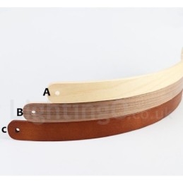 Designer Touch Decorative Multi Wood Colours Ring Modern Contemporary Pendant Light with Acrylic Shade