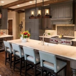 Designer Touch Decorative 3 Light Vintage Wooden Chandelier Industrial Wind Loft Wood Linear Pendant Lighting