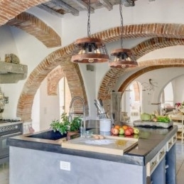 Designer Touch Decorative 3 Light Ring Vintage Wooden Chandelier Industrial Wind Loft Wood Linear Pendant Lighting