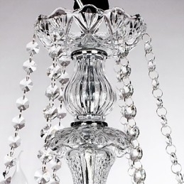 Designer Touch Decorative Candle Featured Luxury 6 Lights Chandelier