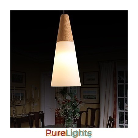 Designer Touch Decorative Chandelier Mini Style Modern Contemporary Wood Bamboo