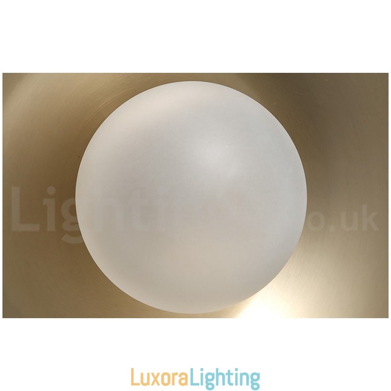 Designer Touch Decorative 1 Light Industrial Style Gold Mini Style Electroplated Painted Finish Pendant Light with Glass Shade