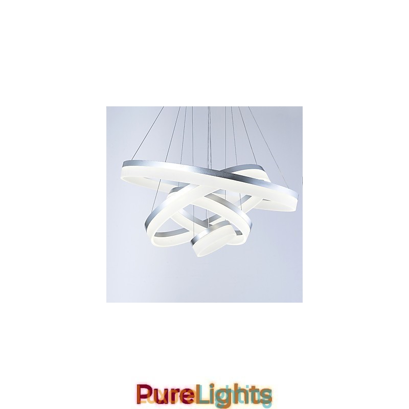 Designer Touch Decorative Acrylic Chandelier Ring Pendant Light Lighting Fixtures with