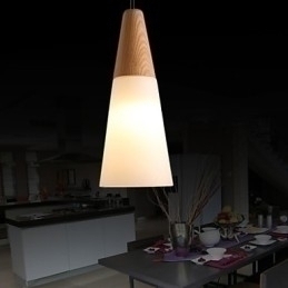 Designer Touch Decorative Chandelier Mini Style Modern Contemporary Wood Bamboo