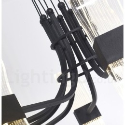 Designer Touch Decorative 6 Light Nordic Post Modern Design Chandelier with Acrylic Shades