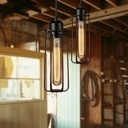 Designer Touch Decorative Chandelier Mini Style Rustic Lodge Retro Metal 3 Light Pendant Light