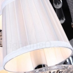 Designer Touch Decorative Clear Crystal Candle Chandelier