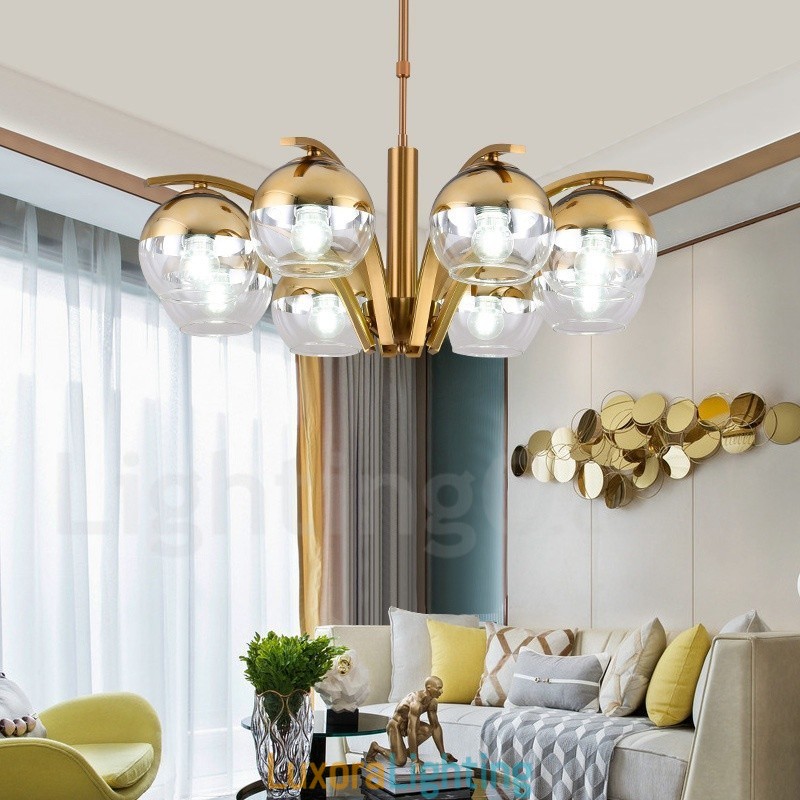 Designer Touch Decorative Nordic Fashion Gold Silver Chandelier