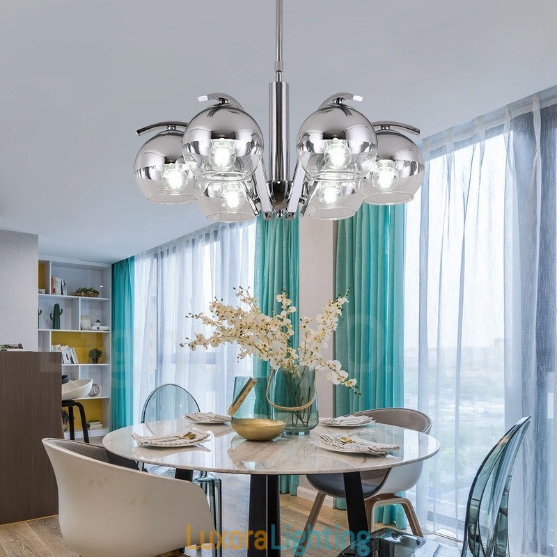 Designer Touch Decorative Nordic Fashion Gold Silver Chandelier