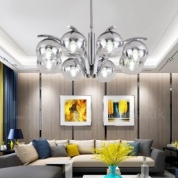 Designer Touch Decorative Nordic Fashion Gold Silver Chandelier