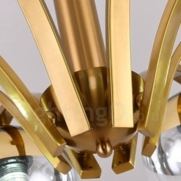 Designer Touch Decorative Nordic Fashion Gold Silver Chandelier