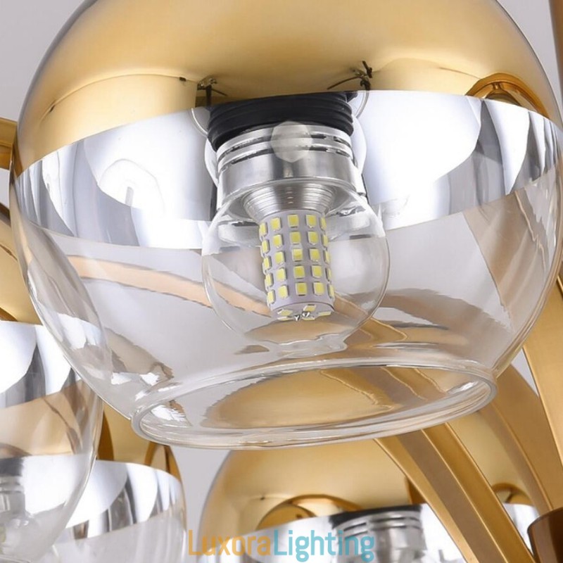 Designer Touch Decorative Nordic Fashion Gold Silver Chandelier