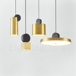 Designer Touch Decorative 4 Styles Gold Black Postmodern Pendant Light