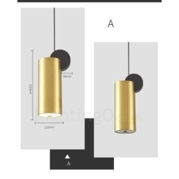 Designer Touch Decorative 4 Styles Gold Black Postmodern Pendant Light