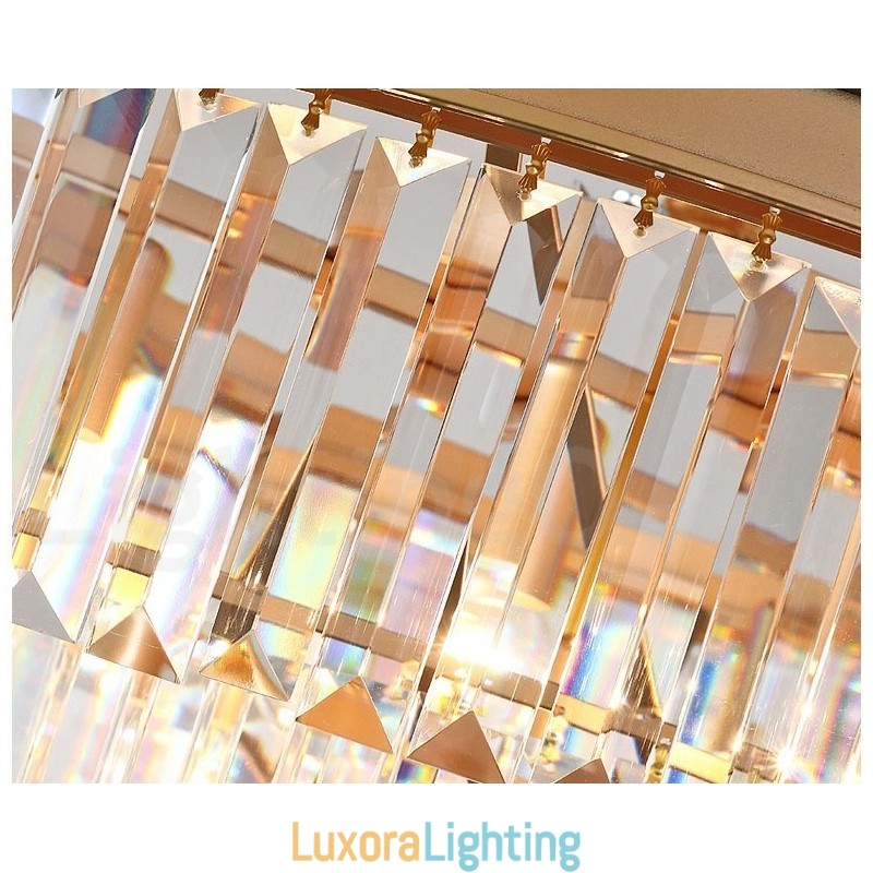 Designer Touch Decorative Postmodern Luxury Round K9 Crystal Pendant Chandelier Lights Exhibition Hall