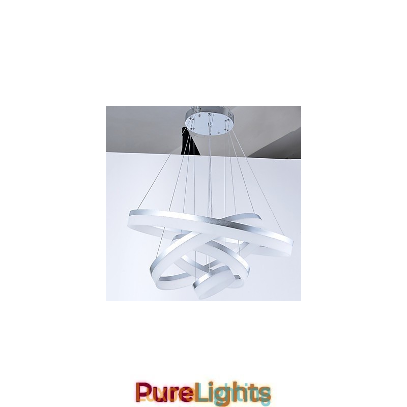 Designer Touch Decorative Acrylic Chandelier Ring Pendant Light Lighting Fixtures with