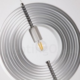 Designer Touch Decorative Globe White Rotate Postmodern DIY Pendant Light