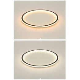 Designer Touch Decorative Ultra Thin Dimmable Modern Contemporary Nordic Style Flush Mount Ceiling Lights with Remote Control Also Can Be Used As Wall Light