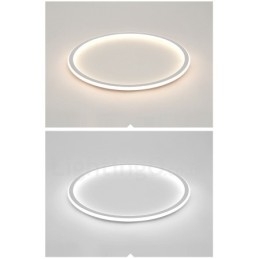 Designer Touch Decorative Ultra Thin Dimmable Modern Contemporary Nordic Style Flush Mount Ceiling Lights with Remote Control Also Can Be Used As Wall Light