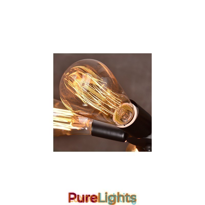 Designer Touch Decorative Pendant Light 3 Lights Country Style Wrought Iron