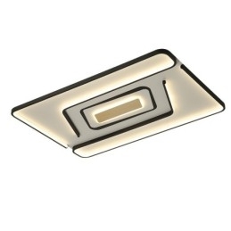 Designer Touch Decorative Rectangle Modern Contemporary Flush Mount Light