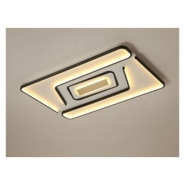 Designer Touch Decorative Rectangle Modern Contemporary Flush Mount Light