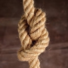 Designer Touch Decorative Retro handmake hemp rope countyard chandelier lamp in the industrial countryside style