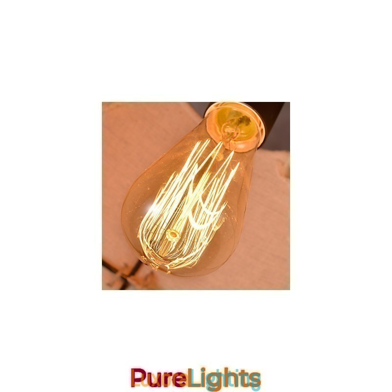 Designer Touch Decorative Retro handmake hemp rope countyard chandelier lamp in the industrial countryside style