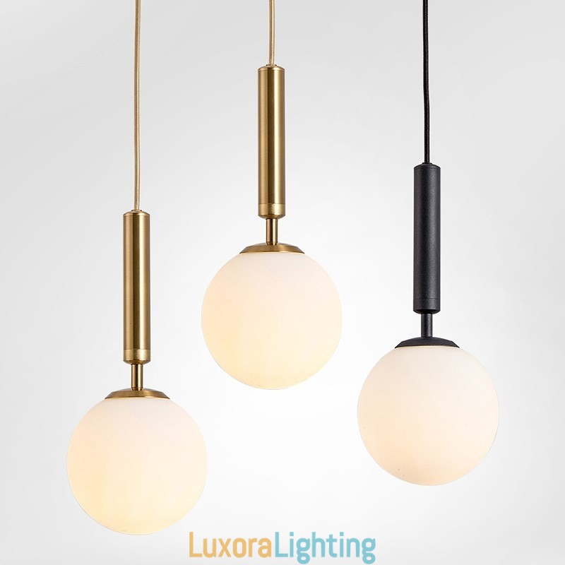 Designer Touch Decorative Modern Contemporary Pendant Light with Glass Shade