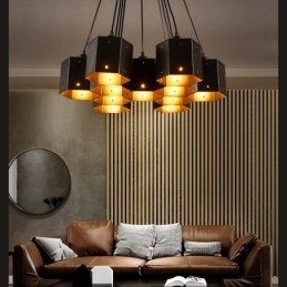 Designer Touch Decorative Loft Industrial Style Pendant Chandelier Light