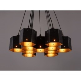 Designer Touch Decorative Loft Industrial Style Pendant Chandelier Light