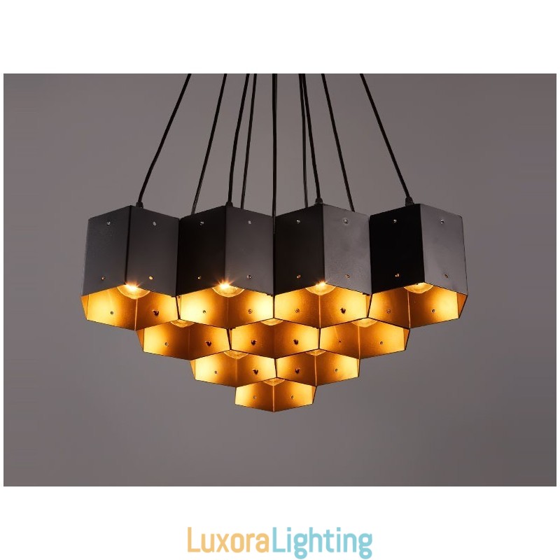 Designer Touch Decorative Loft Industrial Style Pendant Chandelier Light