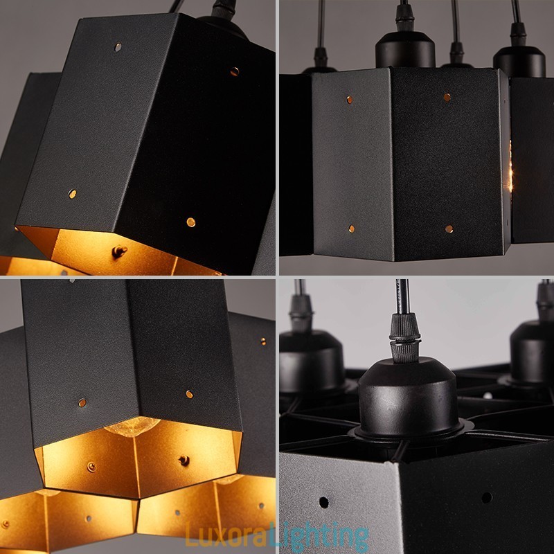 Designer Touch Decorative Loft Industrial Style Pendant Chandelier Light