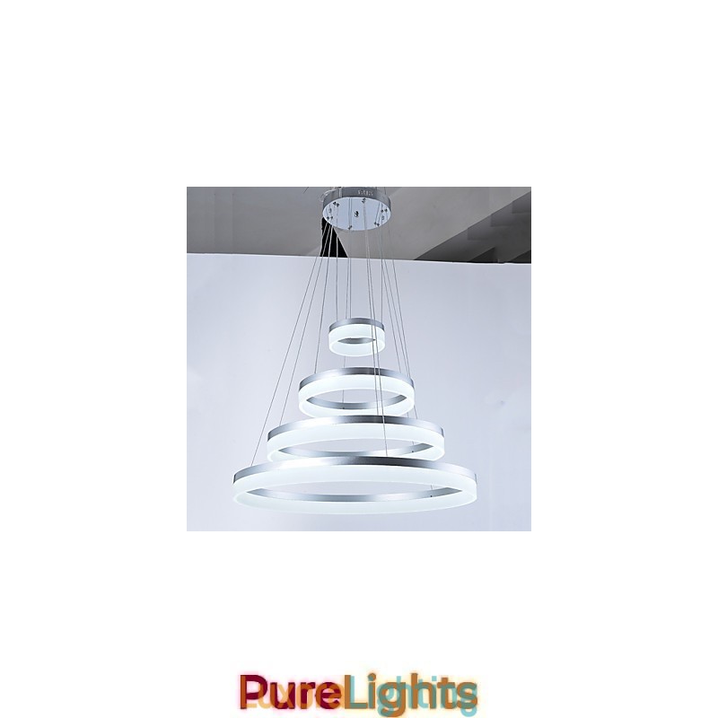 Designer Touch Decorative Acrylic Chandelier Ring Pendant Light Lighting Fixtures with