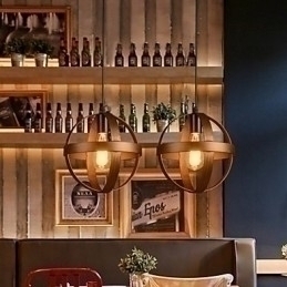 Designer Touch Decorative Retro Iron Lamp Modern Minimalist Industrial Style Chandelier