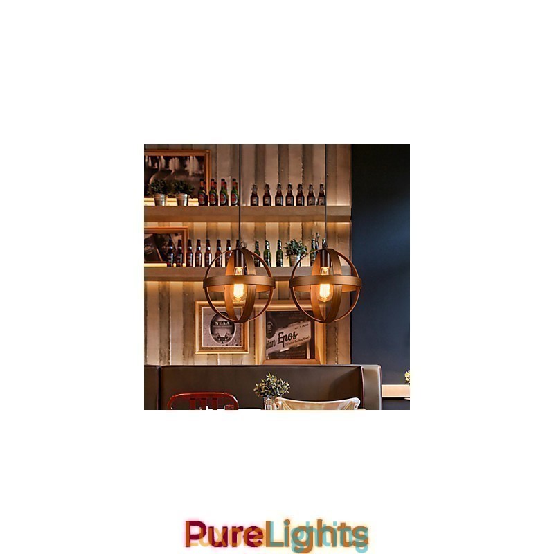 Designer Touch Decorative Retro Iron Lamp Modern Minimalist Industrial Style Chandelier