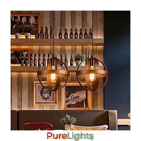 Designer Touch Decorative Retro Iron Lamp Modern Minimalist Industrial Style Chandelier