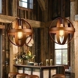 Designer Touch Decorative Retro Iron Lamp Modern Minimalist Industrial Style Chandelier