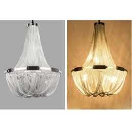 Designer Touch Decorative Tassels Chandelier Pendant Light Silver Gold Colour