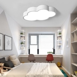 Designer Touch Decorative Macaron Multi color Cloud Modern Nordic Style Flush Mount Ceiling Lights with Acrylic Shade