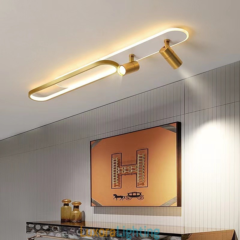 Designer Touch Decorative Nordic Long Strip Ceiling Bright Downlight