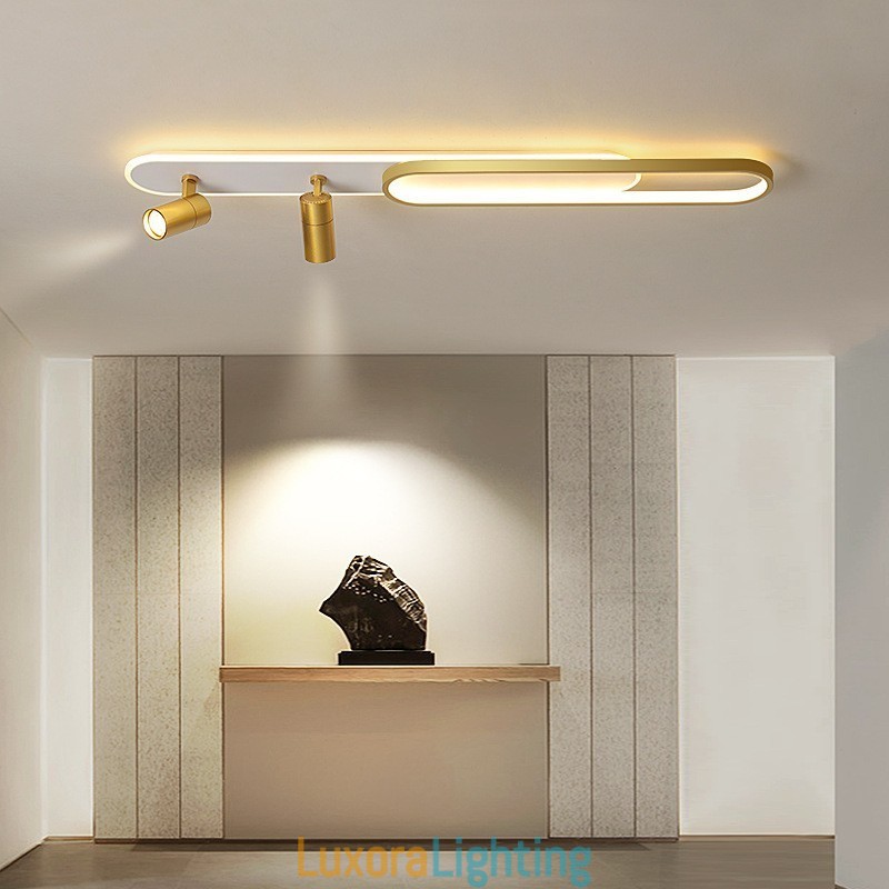 Designer Touch Decorative Nordic Long Strip Ceiling Bright Downlight