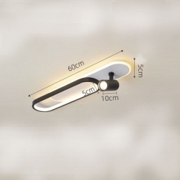 Designer Touch Decorative Nordic Long Strip Ceiling Bright Downlight