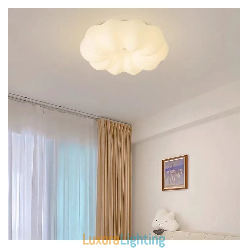 Designer Touch Decorative Nordic Creative Pumpkin Dimmable Ceiling Light Porch