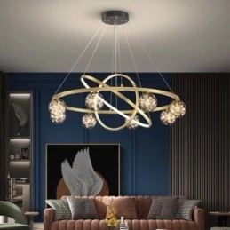 Designer Touch Decorative Nordic Modern Gold Circle Pendant Light