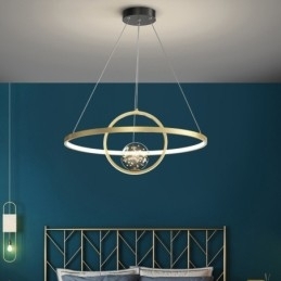 Designer Touch Decorative Nordic Modern Gold Circle Pendant Light