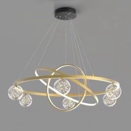 Designer Touch Decorative Nordic Modern Gold Circle Pendant Light