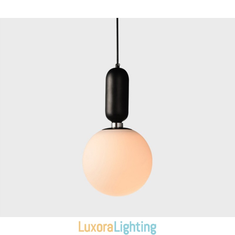 Designer Touch Decorative Modern Contemporary Pendant Light with Glass Shade